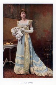 Fay Davis , amerikansk sceneskuespillerinne, 1901.