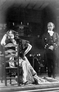 Julia Neilson og Horace Hodges i The Scarlet Pimpernel, c1905.