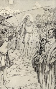 Every Arrow Overshot His Head, illustrasjon fra 