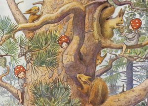 Elsa Beskow: «Tomtebobarnen», 1937: «Trädet»