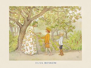 Lasse den lille i hagen av Elsa Beskow