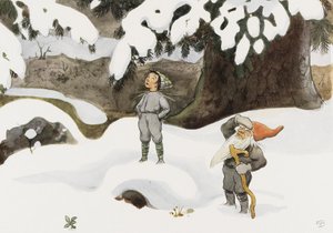 Solägget Vinter av Elsa Beskow