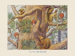 Tomtebobarnen  – Treet av Elsa Beskow