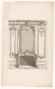 peis med putti Skorsteiner (serietittel) av Emanuel Eichel (possibly)