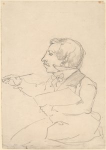 Eastman Johnson Skisser av Emanuel Gottlieb Leutze