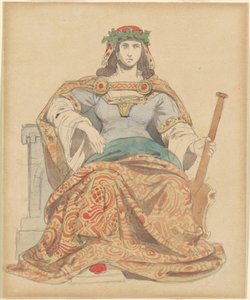 Kvinnelig guddom av Emanuel Gottlieb Leutze