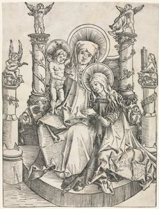 St. Anne, Jomfruen og Kristusbarnet av Emanuel de Witte