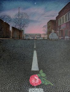 Ønsket om en stjerne ll, 2012 (olje på lerret)