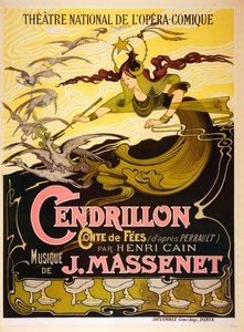 Cendrillon (Askepott), eventyropera fra 1899 av Jules Massenet (12. mai 1842 - 13. august 1912) av Emil Bertrand