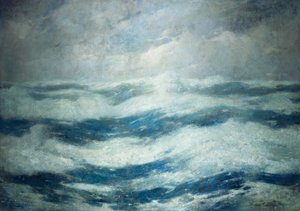 Himmelen og havet av Emil Carlsen