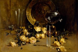 Gule roser av Emil Carlsen