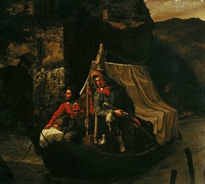 Smuglerne, 1830. av Emil Ebers