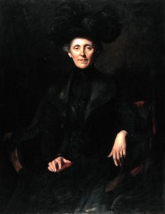Dame i svart av Emil Fuchs