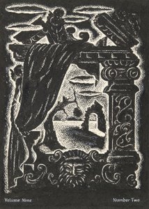 Uten tittel (Design for magasinomslag: Ornamental motiv) av Emil Ganso