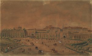 Den gamle og den nye Kärntnertor i Wien