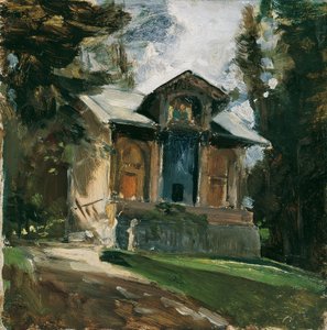 Atelieret til maleren Heinrich von Angeli i Reichenau