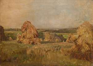 Erntemonat i Plankenberg av Emil Jakob Schindler