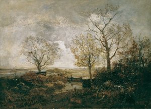 Høstlandskap ved elva