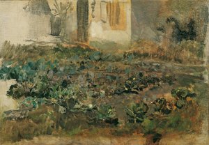 Kohlrübenfeld av Emil Jakob Schindler