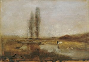 Myrland ved Lundenburg av Emil Jakob Schindler