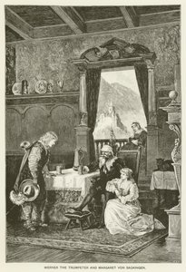 Werner trompetisten og Margaret von Sackingen av Emil Limmer