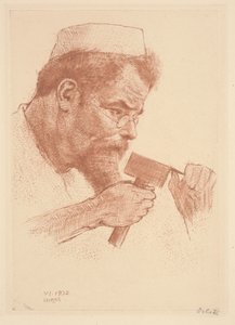 Max Klinger på jobb