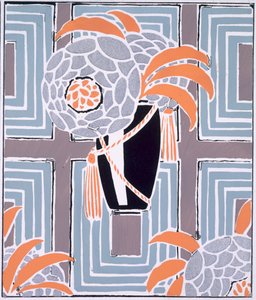 Blomster og løvverk, utgitt ca. 1925 (farge litho) av Émile Allain Séguy
