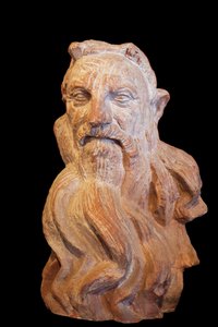Byste av Auguste Rodin av Emile Antoine Bourdelle