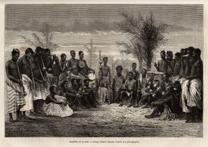 Amadifou, konge av Assinie (Comptoir francais de Côte d