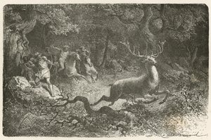 Jakt i bronsealderen av Emile Antoine Bayard