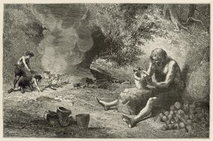 Den første pottemakeren av Emile Antoine Bayard