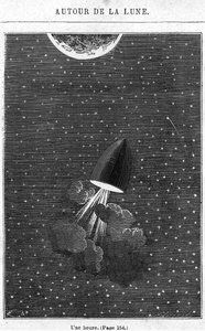 Leaving for the Moon, illustrasjon fra 