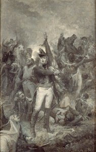 Portrett av Pierre Cambronne 1770-1842, ca 1879. av Emile Antoine Bayard