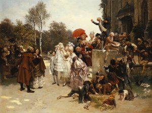 Dåpen, 1863 av Emile Antoine Bayard