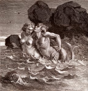 Havfruen av Emile Antoine Bayard