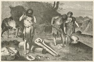 Et formeverksted i bronsealderen av Emile Antoine Bayard