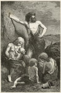 En familie i steinalderen av Emile Antoine Bayard