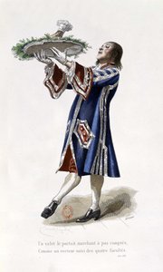 illustrasjon av i Works of Nicolas Boileau, Paris 1873, Laplace Sanchez og Cie-redaktører (gravering) av Emile Antoine Bayard