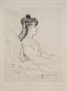 Reisesuvenir, 1874. av Charles Emile Auguste Carolus-Duran