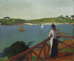 Ettermiddag i Saint-Briac, 1887