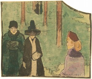 Spaserturen av Emile Bernard