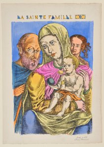 Den hellige familie av Emile Bernard