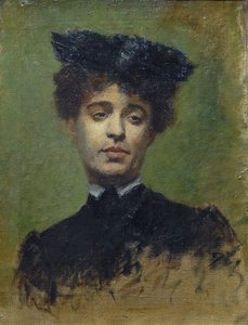 Portrett av Marie Lemasson, 1892 av Emile Bernard