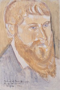 Portrett av Paul Serusier, 1893 av Emile Bernard