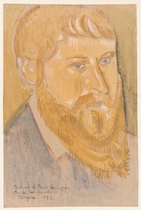 Portrett av Paul Sérusier av Emile Bernard