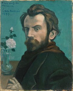 Selvportrett, 1897 av Emile Bernard