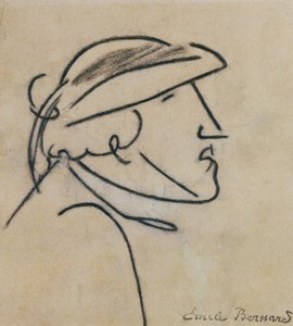 Studie av en bretonsk mann av Emile Bernard