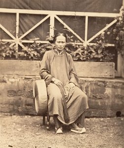 Annamitsk kvinne, Saigon, Cochinchina, 1866.