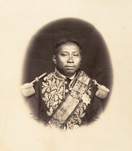 H. M. Norodon, konge av Kambodsja, 1866.
