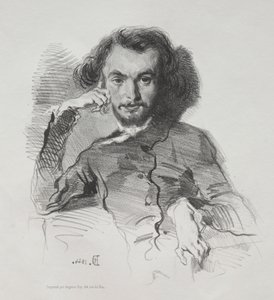 Charles Pierre Baudelaire av Emile Isidore Deroy
